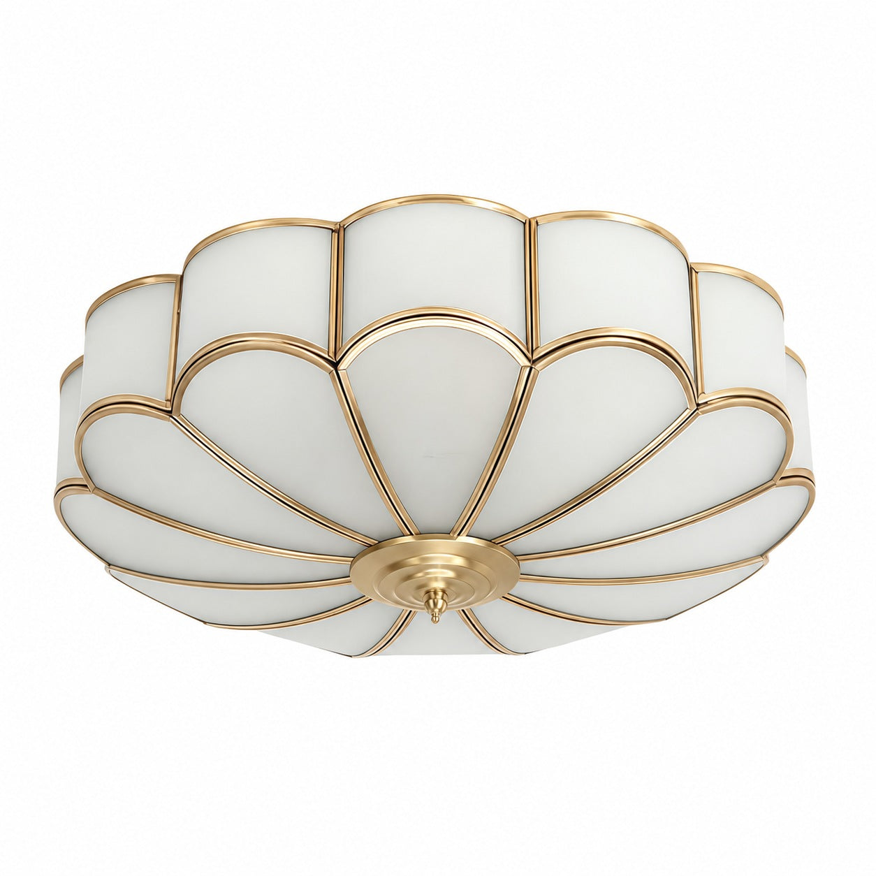 Silunavo Modern Ceiling Lamp with Floral Inspired Design for Living Room Statement