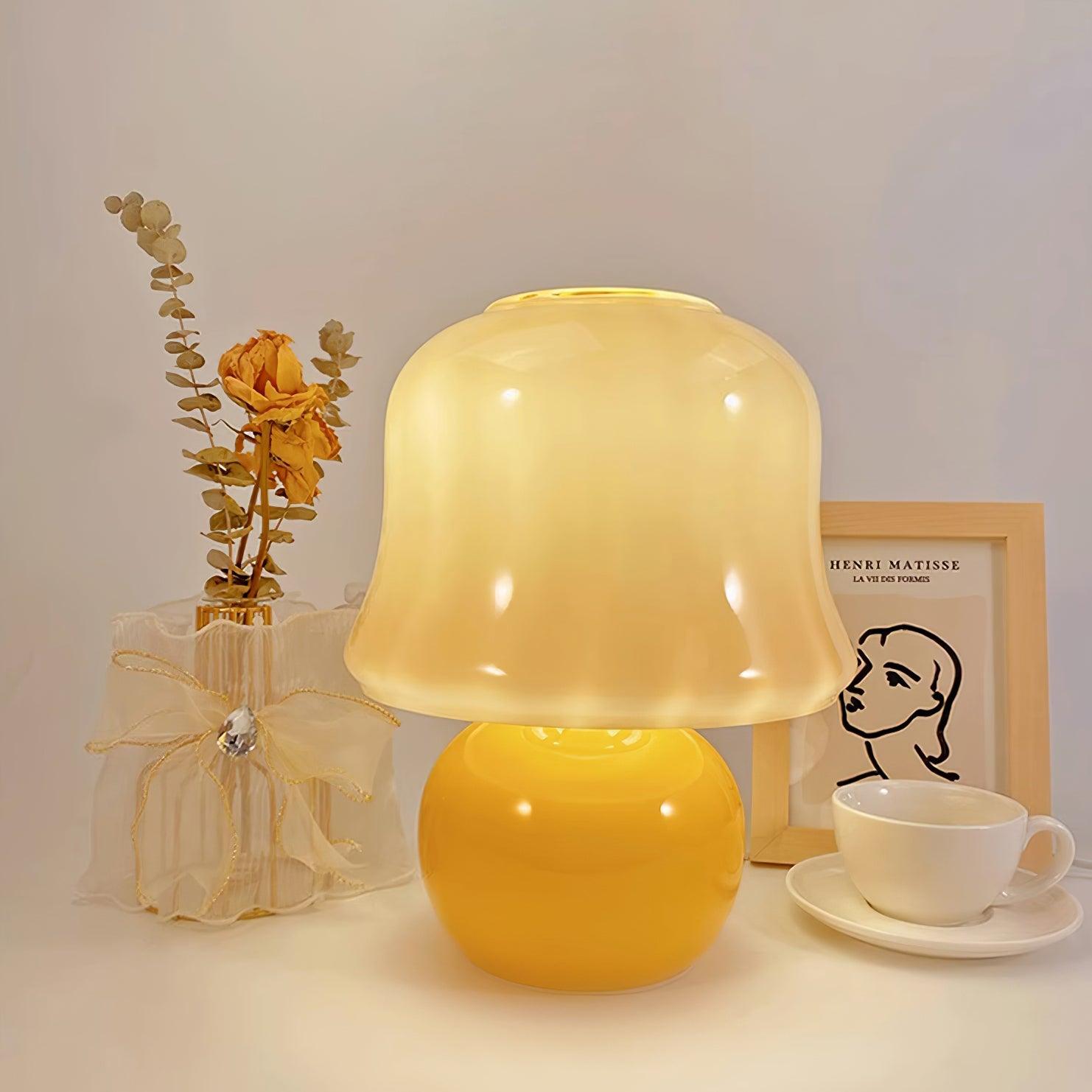 Cute Mushroom Table Lamp