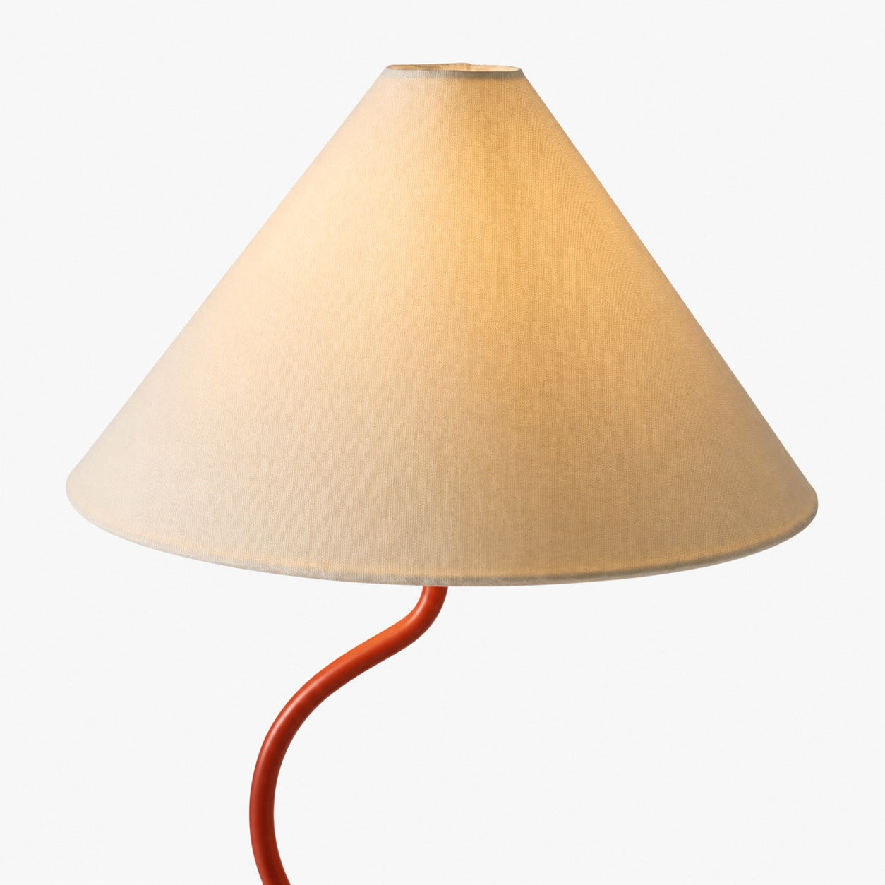 Rivlox Modern Geometric Fabric Table Lamp - Angled Zigzag Pattern for Office Lighting