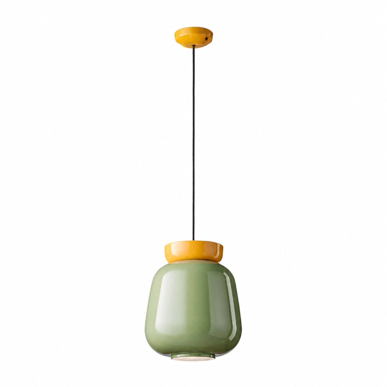 Fiesta Colorful Bowl Shaped Nordic Ceramic Pendant Lamp