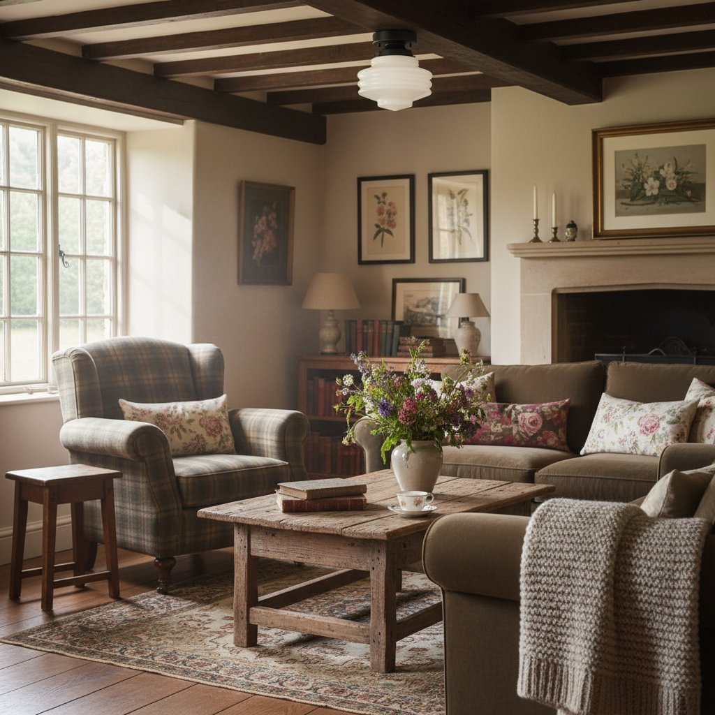 Geotower Glass Art Deco Ceiling Light - Glass Globe - Elegant Home Fixture