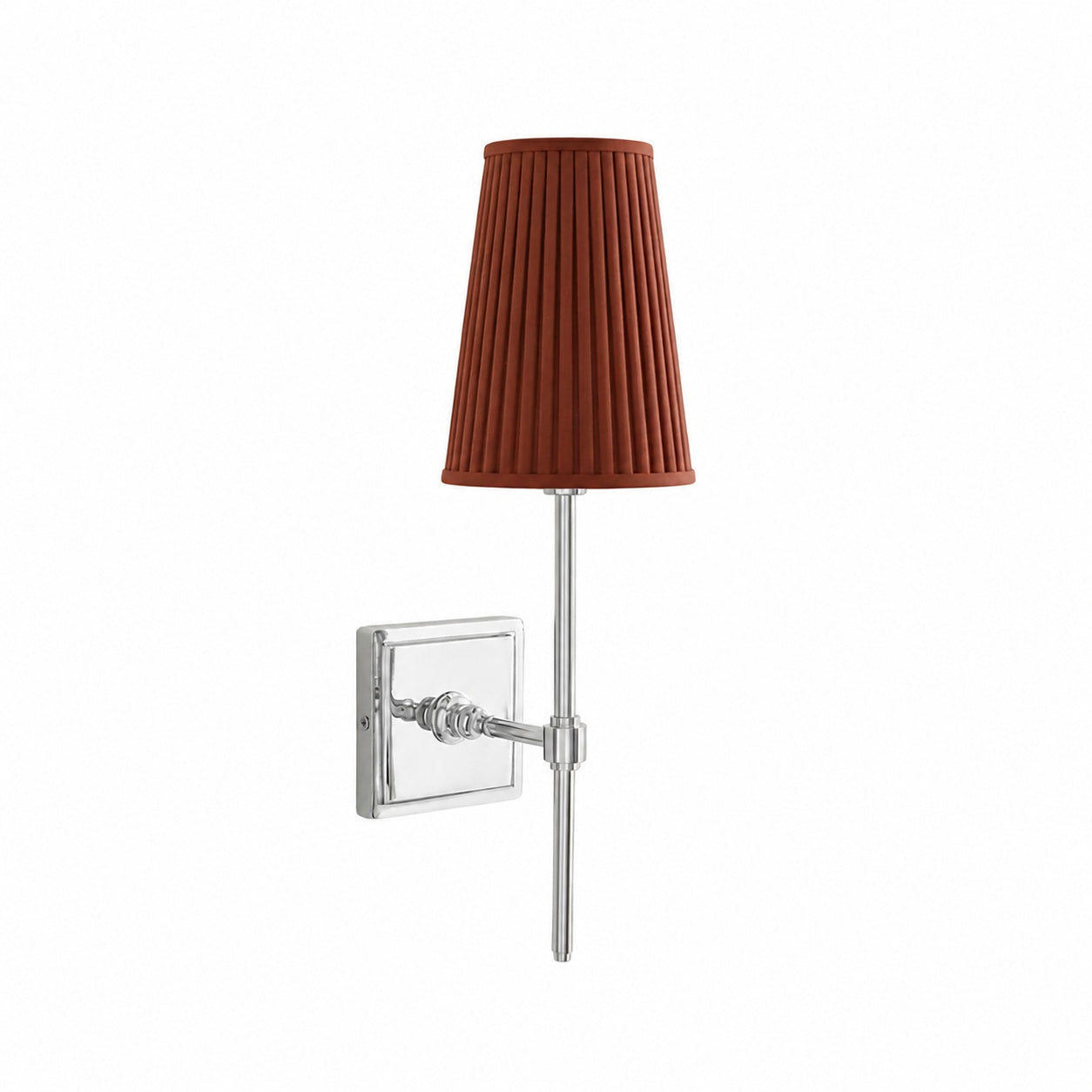 Derlina White Linen Shades Wall Lamp – Retro Metal Multi-Head Lighting Fixture