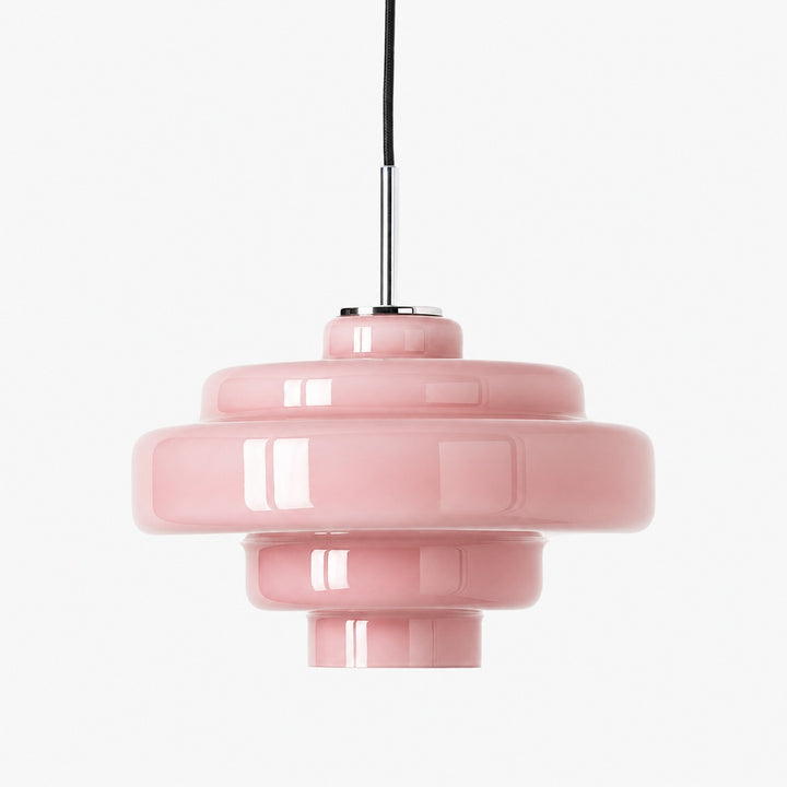 Koloro Millie Glass Pendant Light - Retro Style with Modern Elegance
