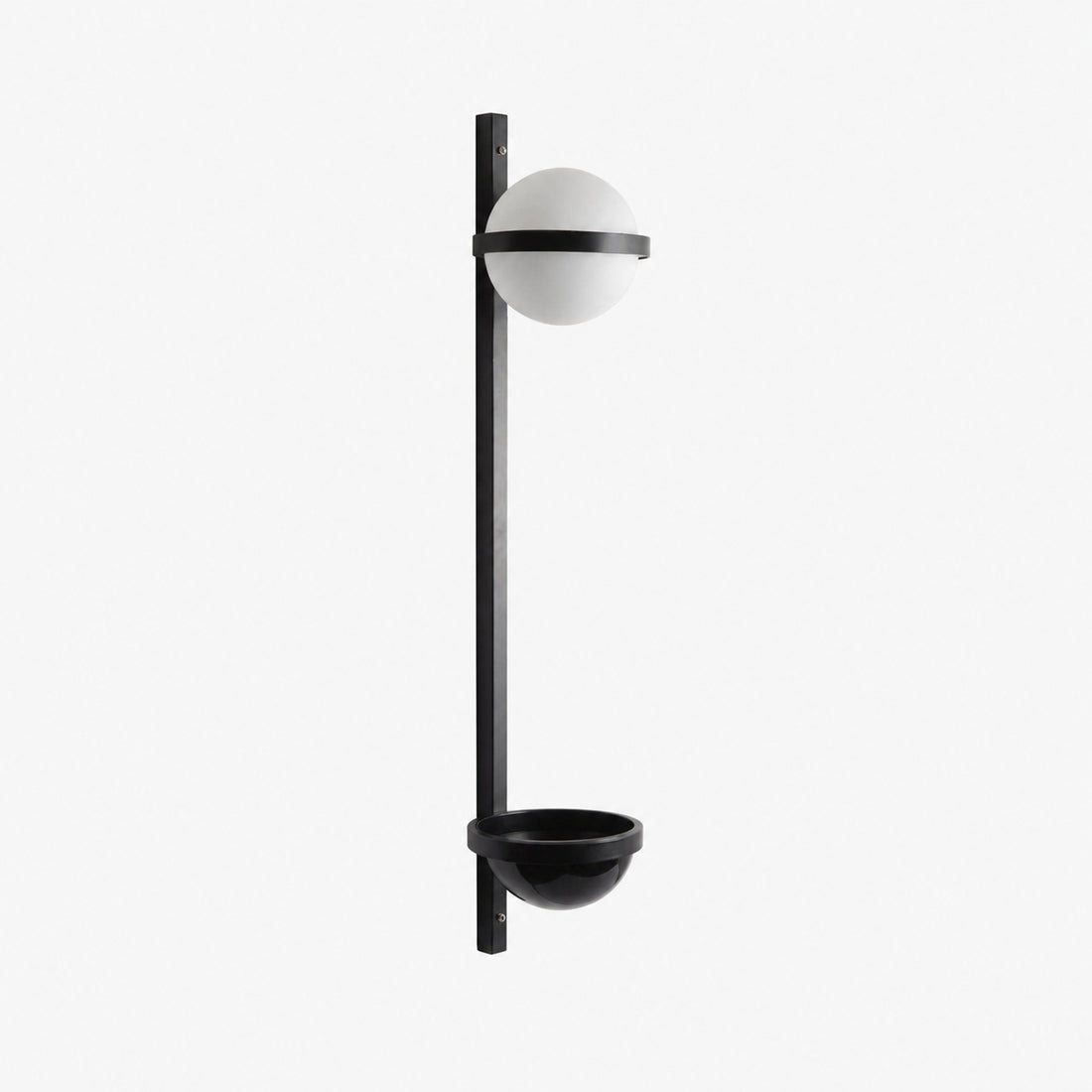 Globe Shade Minimalist Wall Lamp for Indoor and Outdoor Spaces