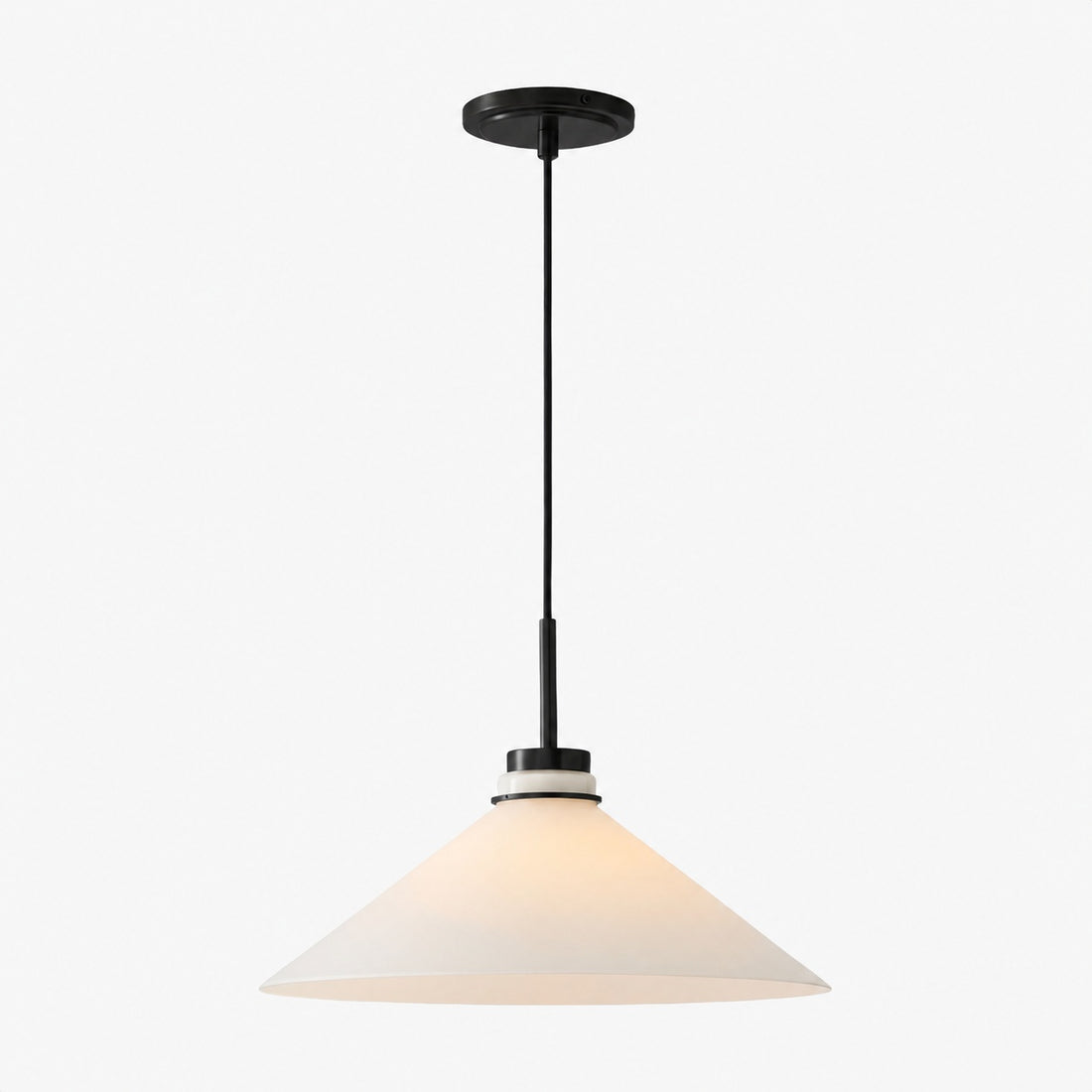 Aurenza Modern Farmhouse Pendant Light - Adjustable Shade for Warm Ambiance