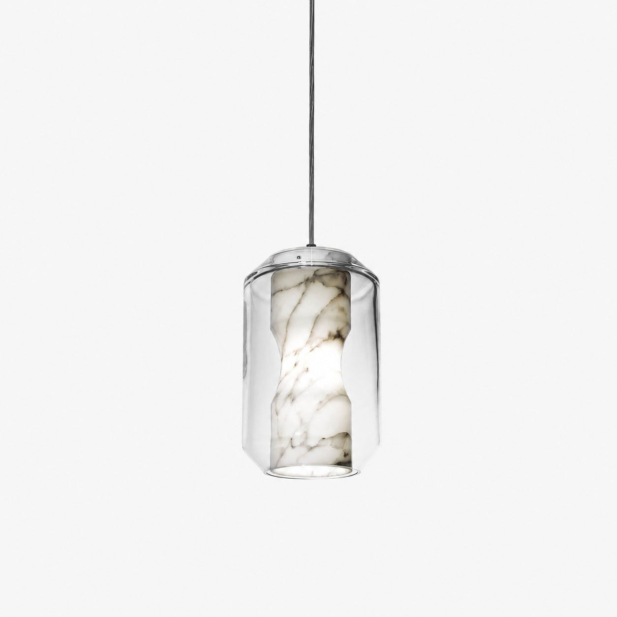 Glass Alabaster Pendant Lamp