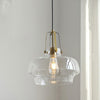 Modern Unique Shaped Fish Tank Glass Pendant Light