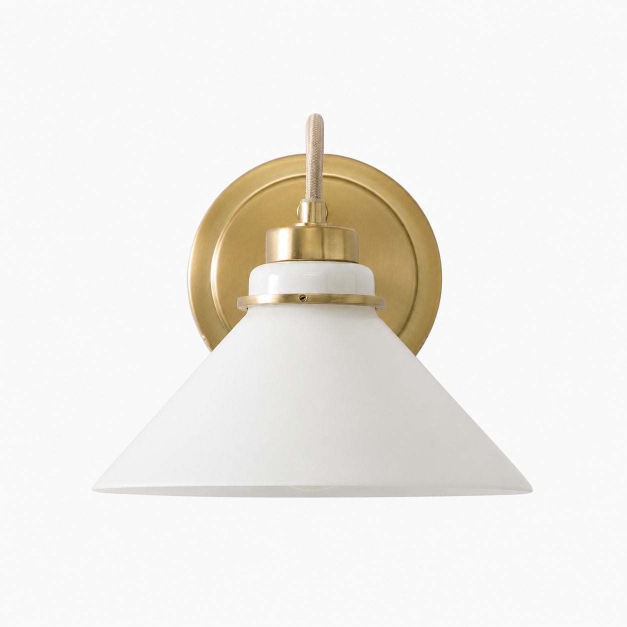 Aurenza Sconce – Farmhouse Wall Light with Metal Accents for Cozy Spaces