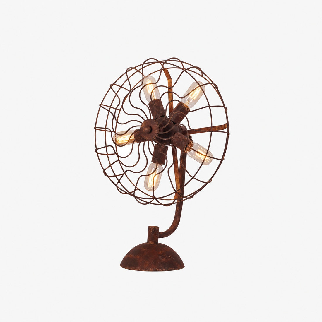 Old Style Fan Table Lamp