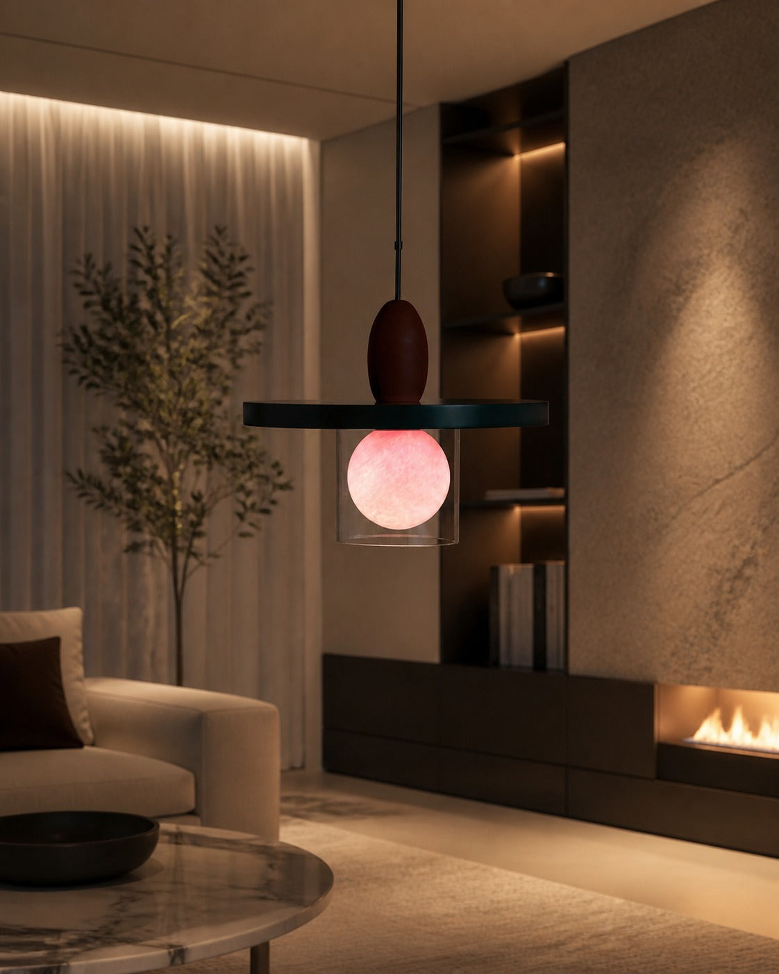 Eirene Glass Pendant Lamp