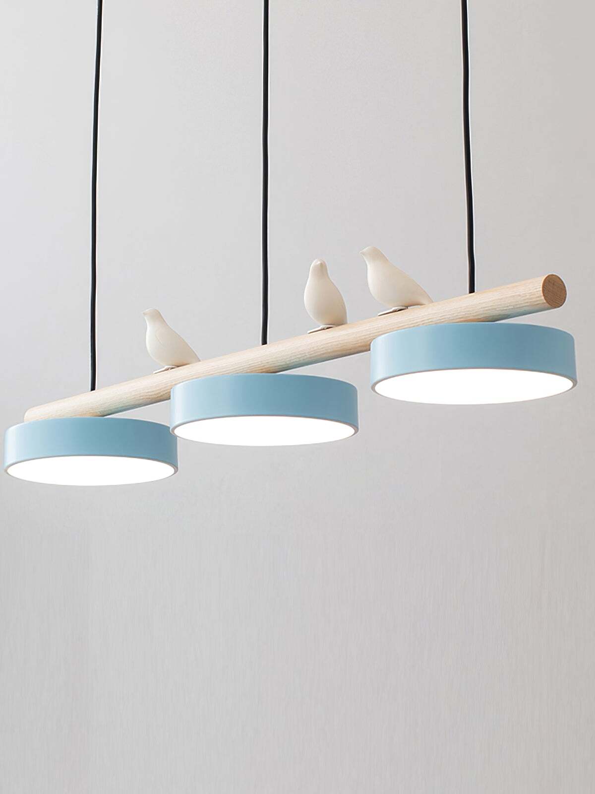 Creative Branch Bird Shaped Pendant Lamp