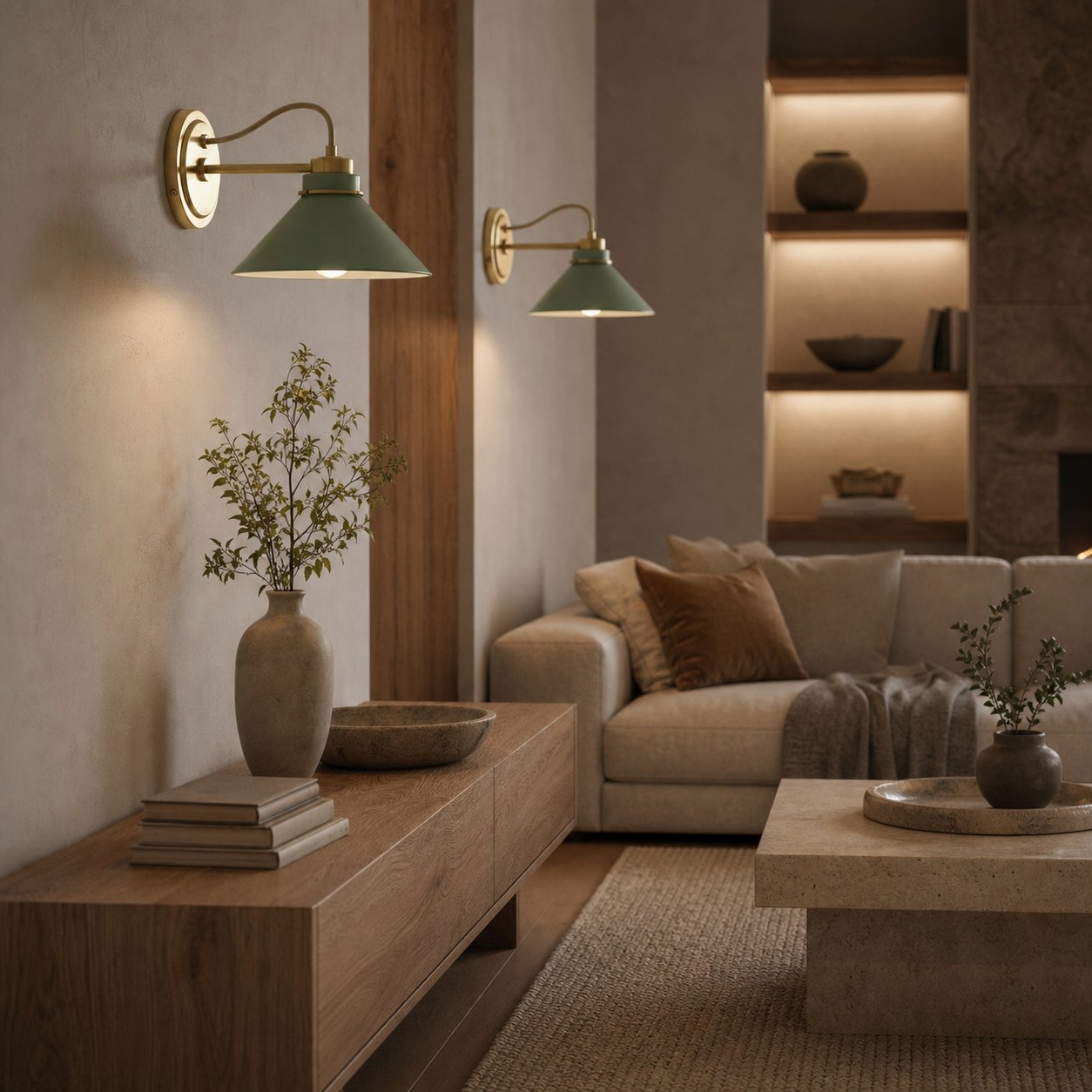 Aurenza Sconce – Farmhouse Wall Light with Metal Accents for Cozy Spaces