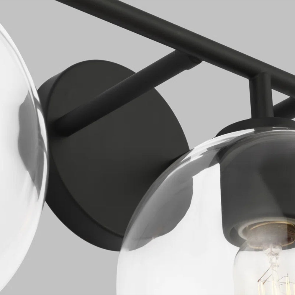 Bubble 3 Light Vanity Light - Glass Globe Shades Bathroom Wall Light
