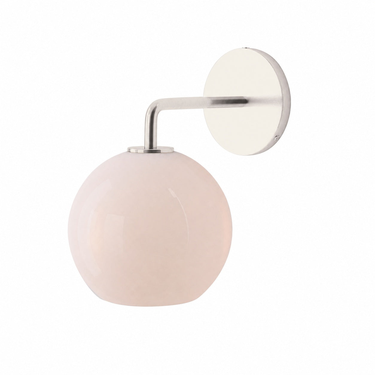 Selvion Artistic Globe Sconce Light - Handcrafted Glass Sculptural Wall Fixture