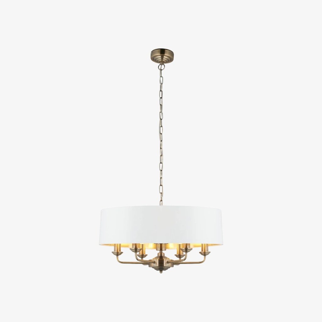 Tela Classic Multi-Light Design Pendant Light - Traditional Style Hanging Lamp for Dining Room