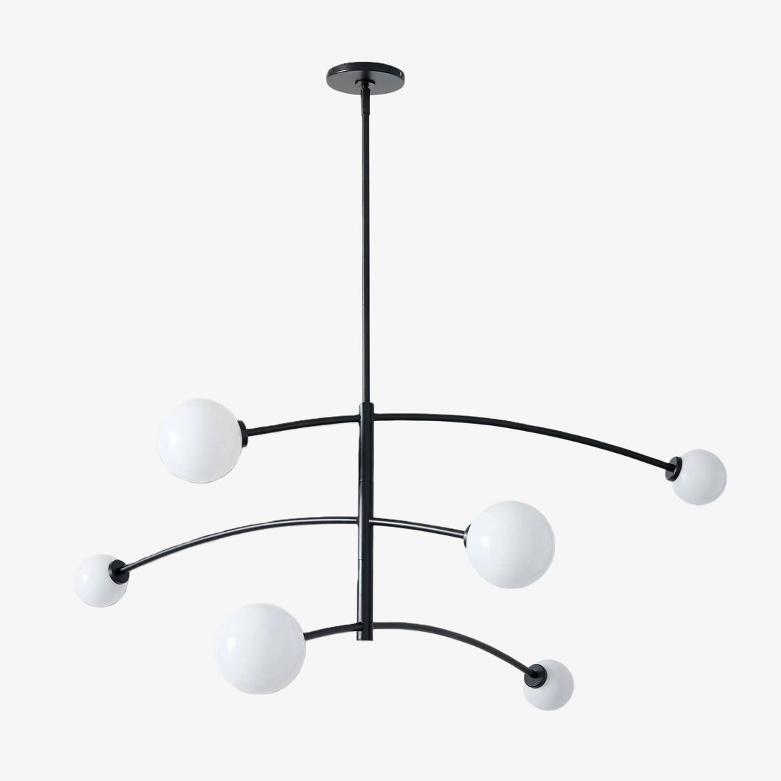 Arden Glass Pendant Chandelier – Minimalist Geometric Design for Modern Interiors