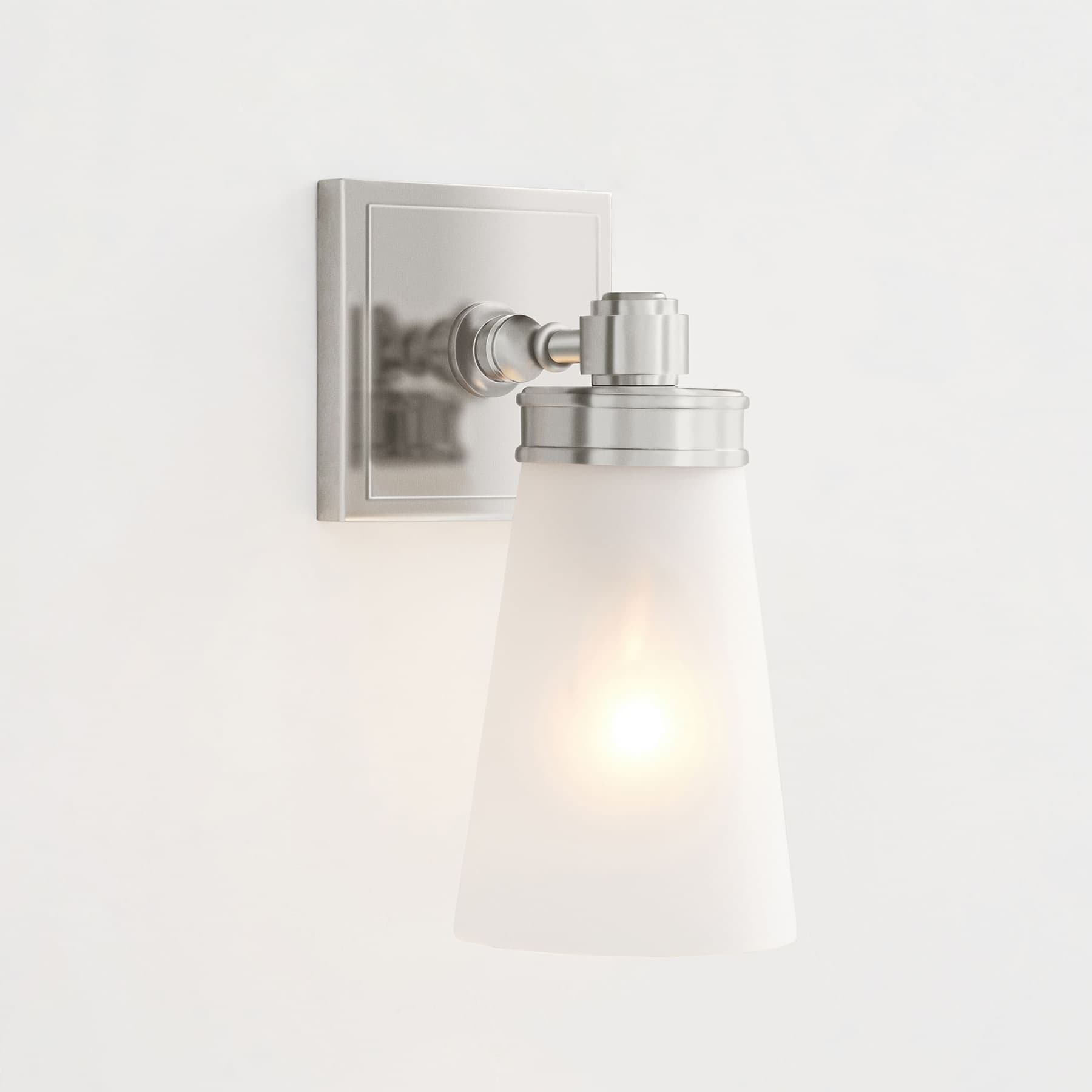 Derlina Wall Sconce Light - Zinc Alloy with Glass Shade in Modern Finishes