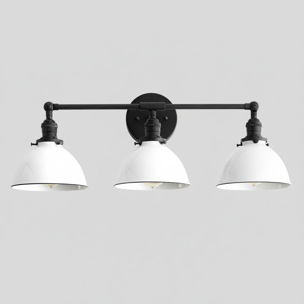 Conique Metal Industrial Modern Vanity for rustic bathroom