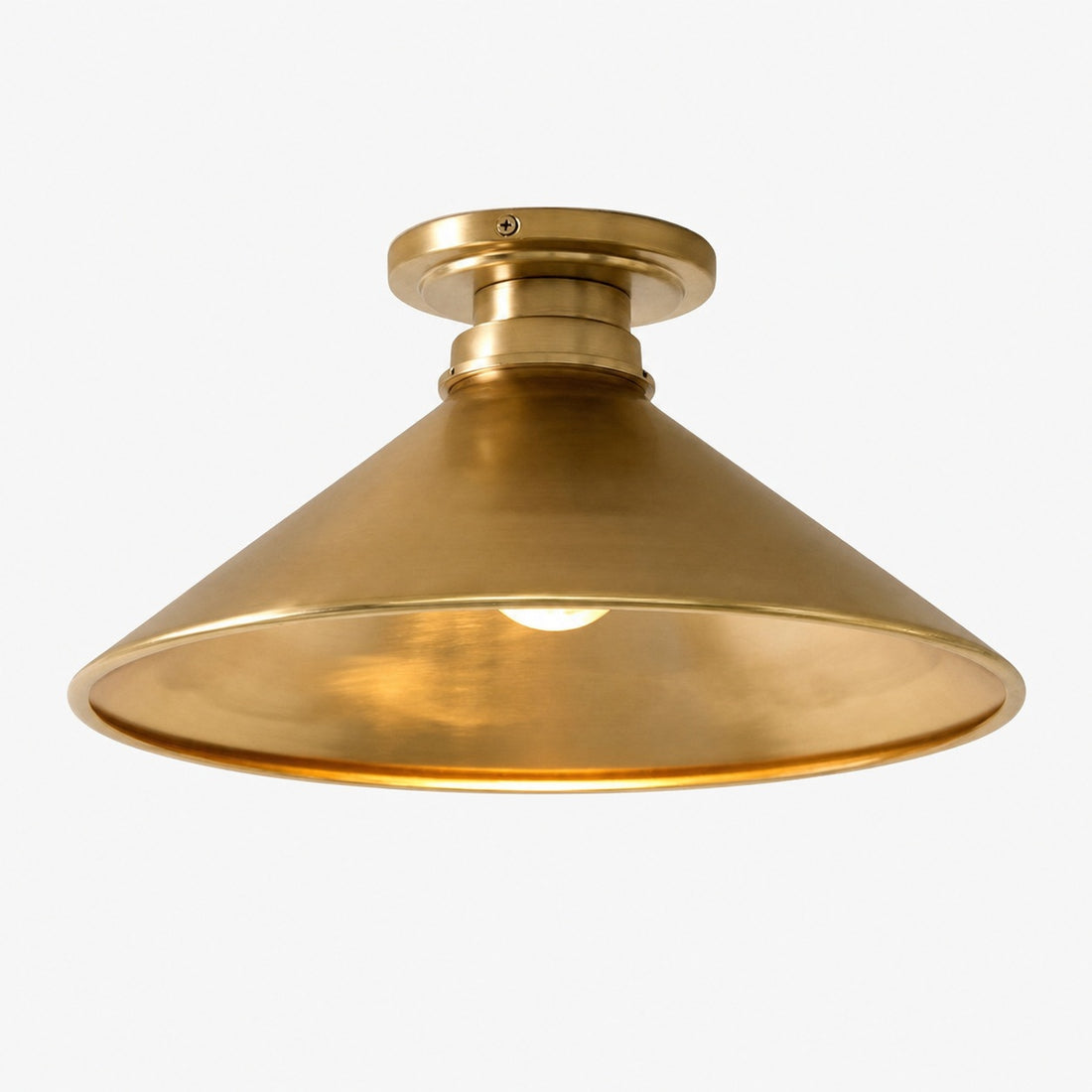 Aurenza Flush Mount – Farmhouse Ceiling Light with Simple Elegant Design
