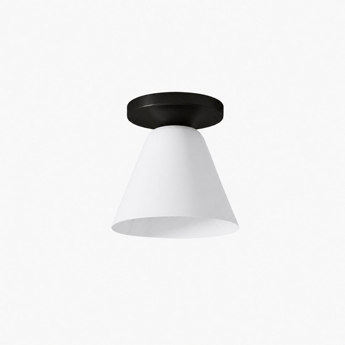 Conica Cone Flush Mount – Glass Ceiling Light for Modern Spaces