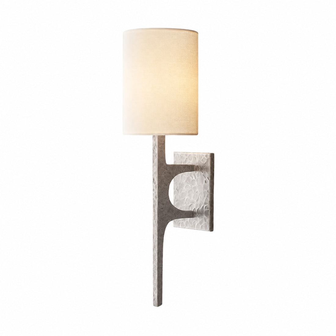 Texturoc Linear Wall Light - Modern Hammered Wall Sconce