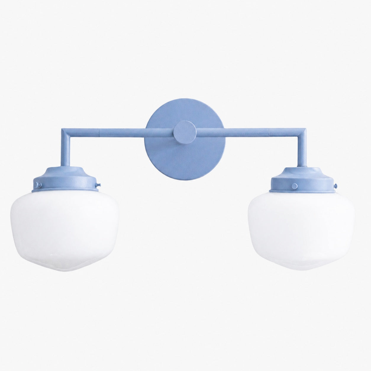 Opalume Glass Vanity Light - Vintage Inspired Bathroom Wall Lighting
