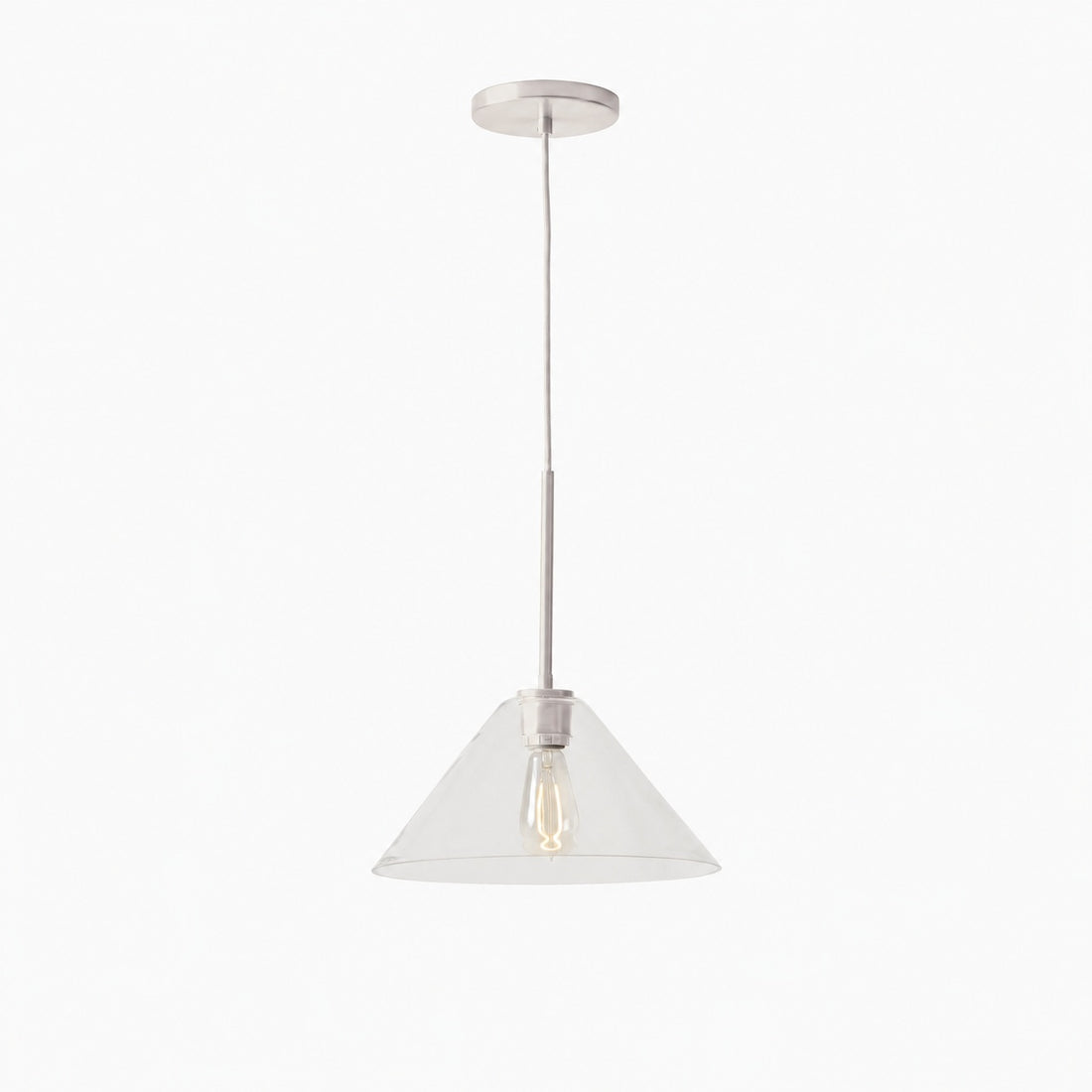 Conica Glass Cone Pendant Lamp – Modern Style Light for Any Room