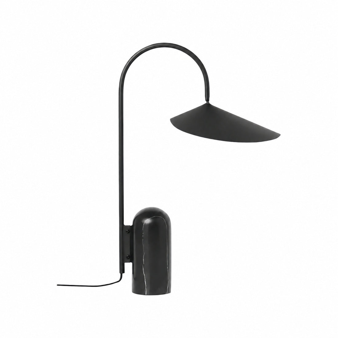 Nulavo Swivel Arm Leaf Shade Table Lamp - Adjustable Design for Living Room and Bedroom