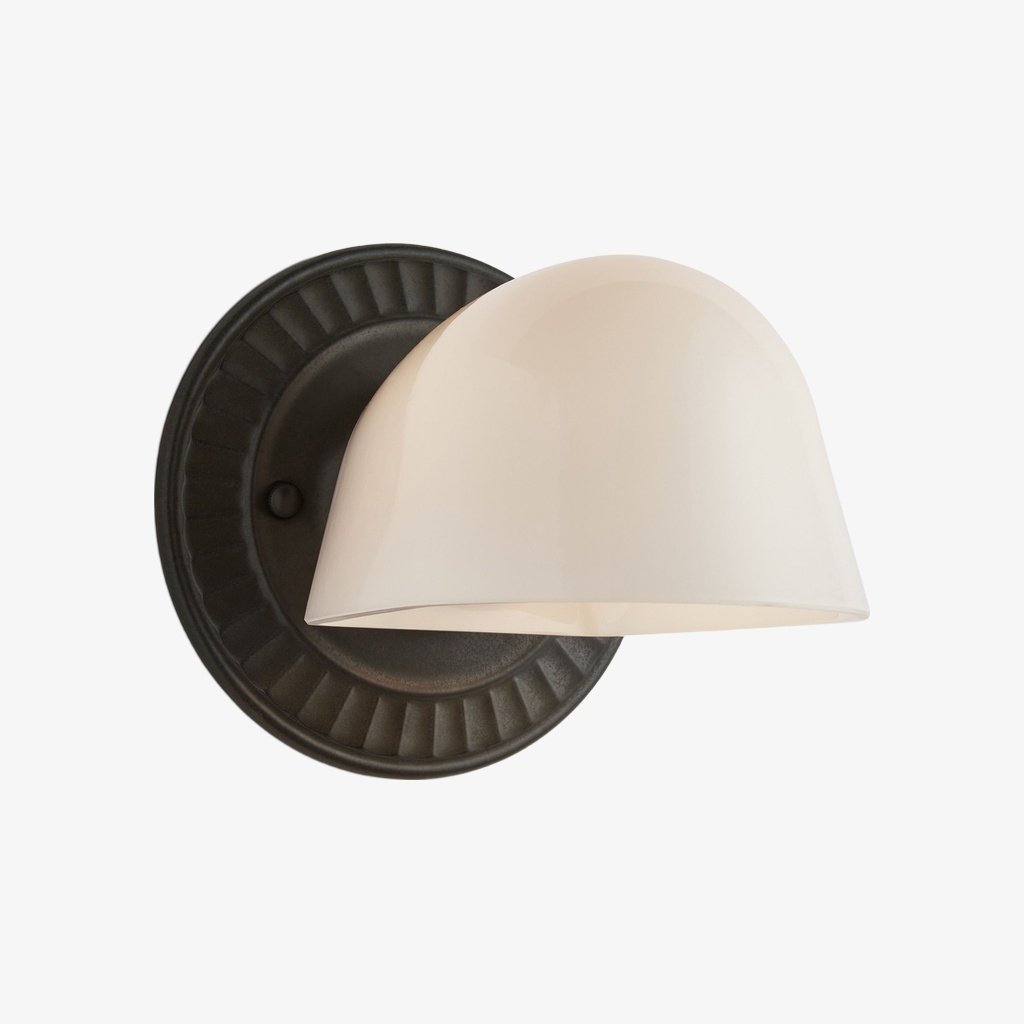 Fiesta Fluted Wall Sconce – Art Deco Inspired Design with Soft Ambient Lighting for Bathroom or Bedroom