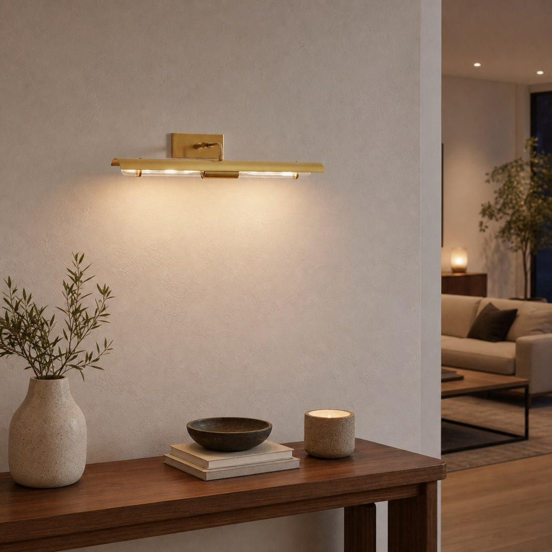 Aurix Minimalist Iron Wall Lamp – Elegant wall-mounted Lighting Enhance Any Interior Artwork