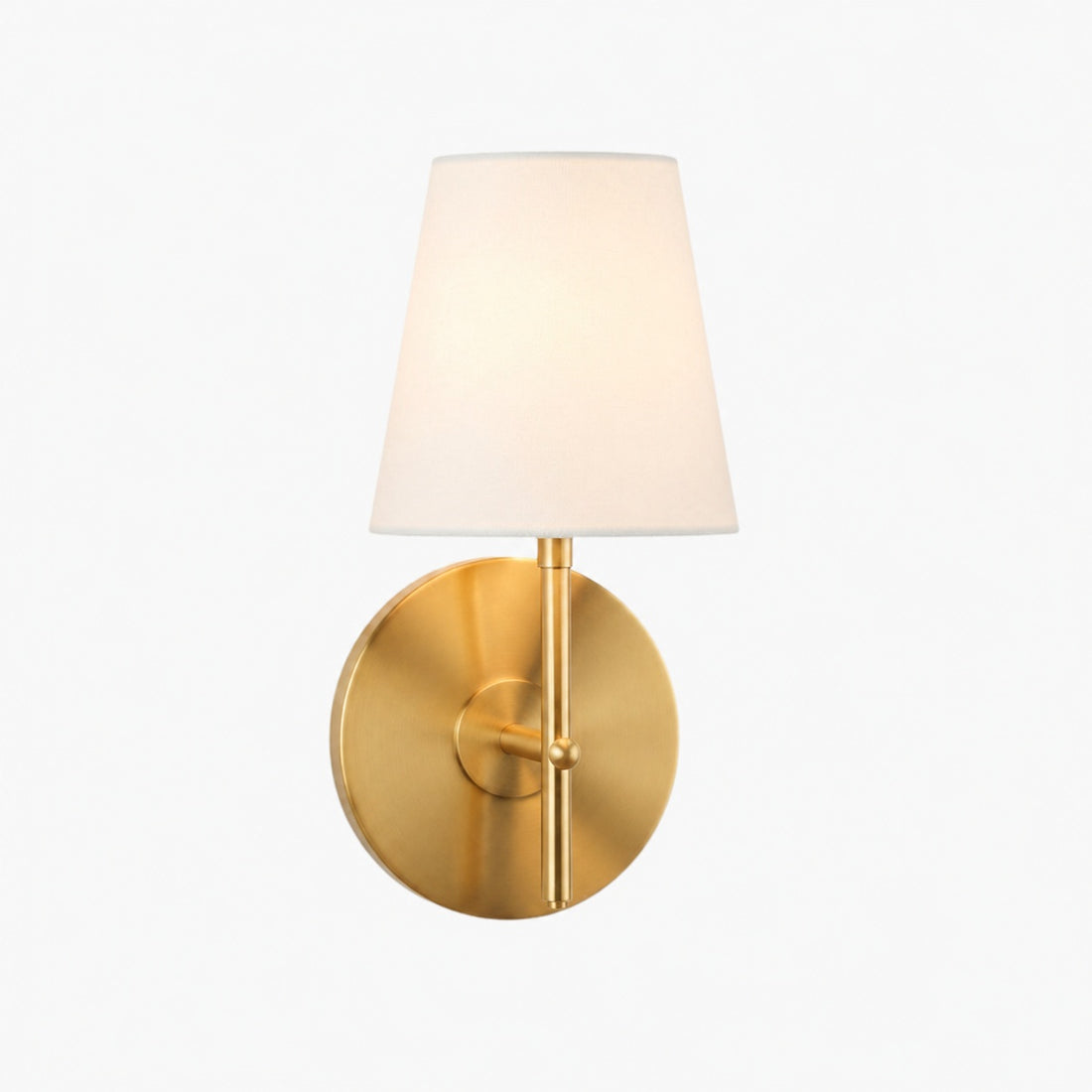 Ornato Luxe Mid-Century Wall Sconce - Brass Vintage Lighting