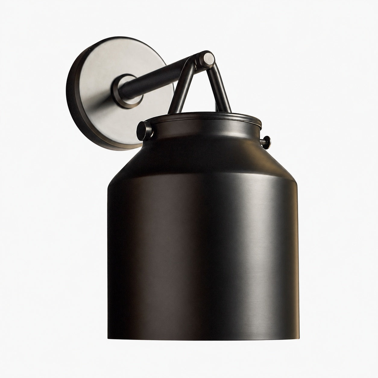 Hanton Minimalist Outdoor Wall Light - Matte Metal Industrial Sconce for Modern Spaces