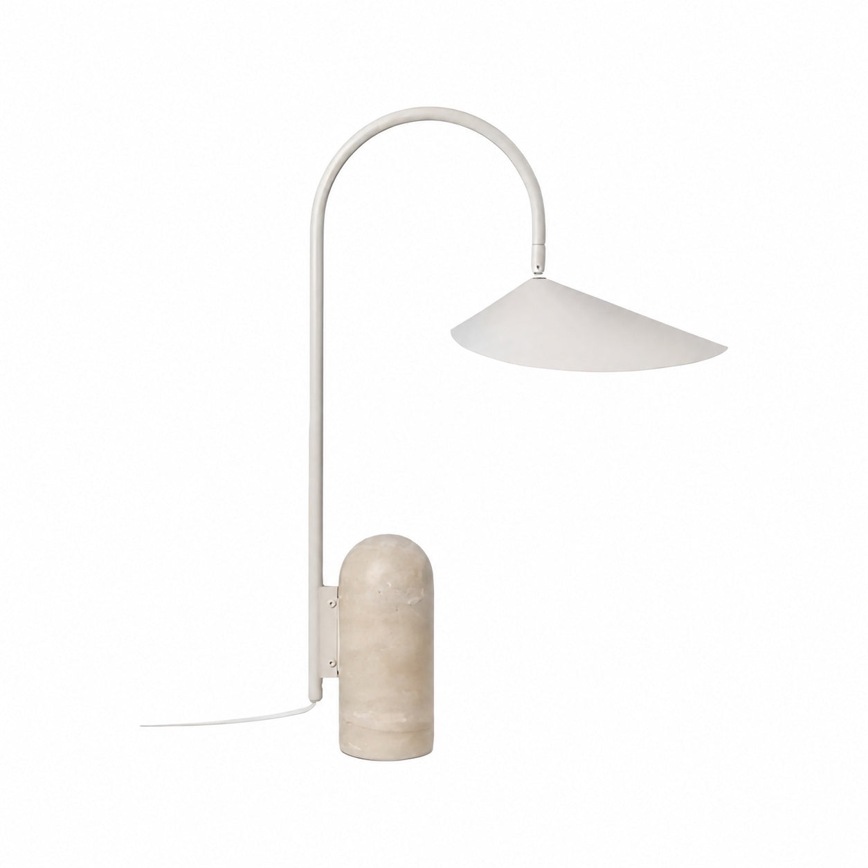 Nulavo Swivel Arm Leaf Shade Table Lamp - Adjustable Design for Living Room and Bedroom