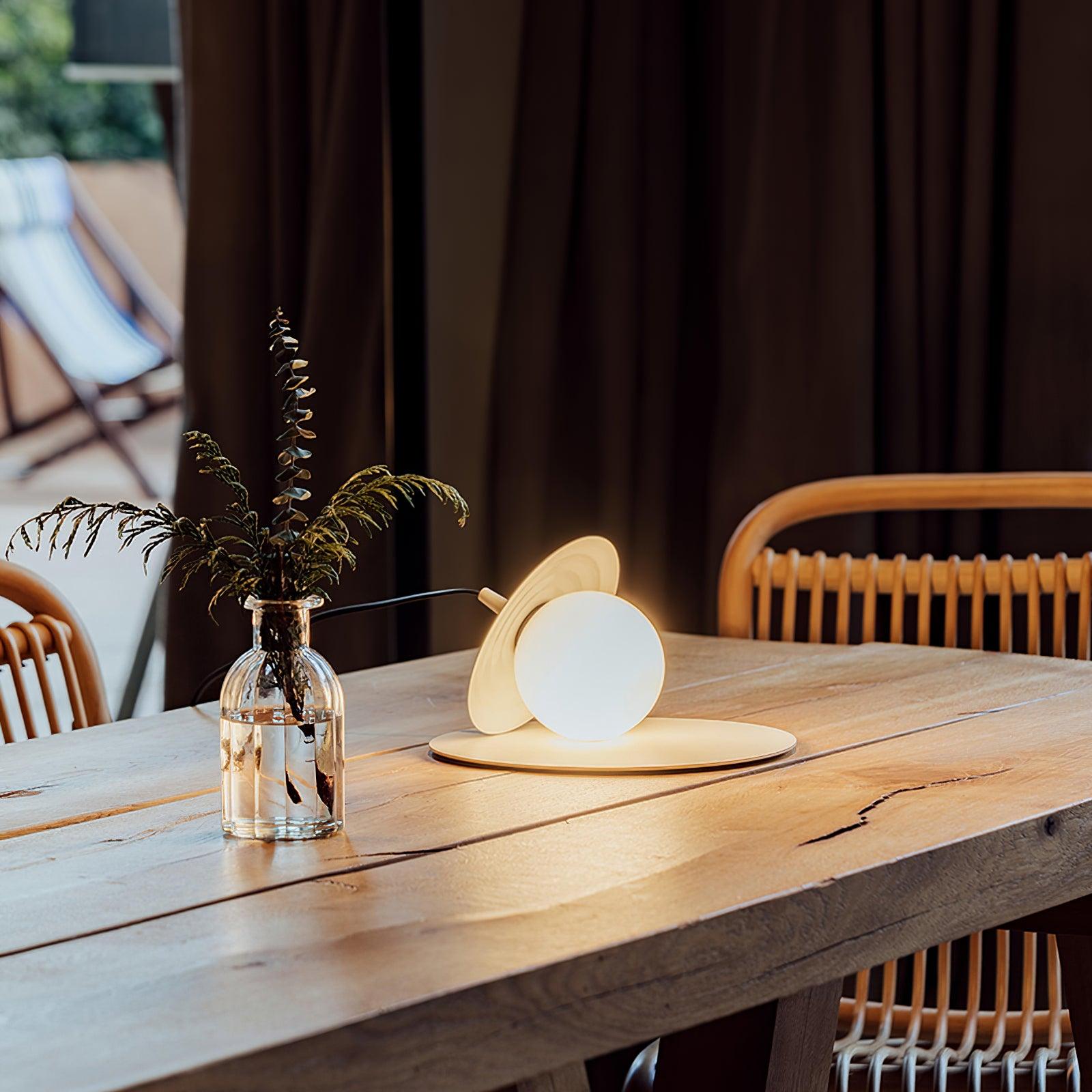 Modern Classic Record Table Lamp