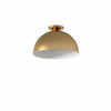 Parvion Modern Sculptural Flush-Mount Ceiling Light