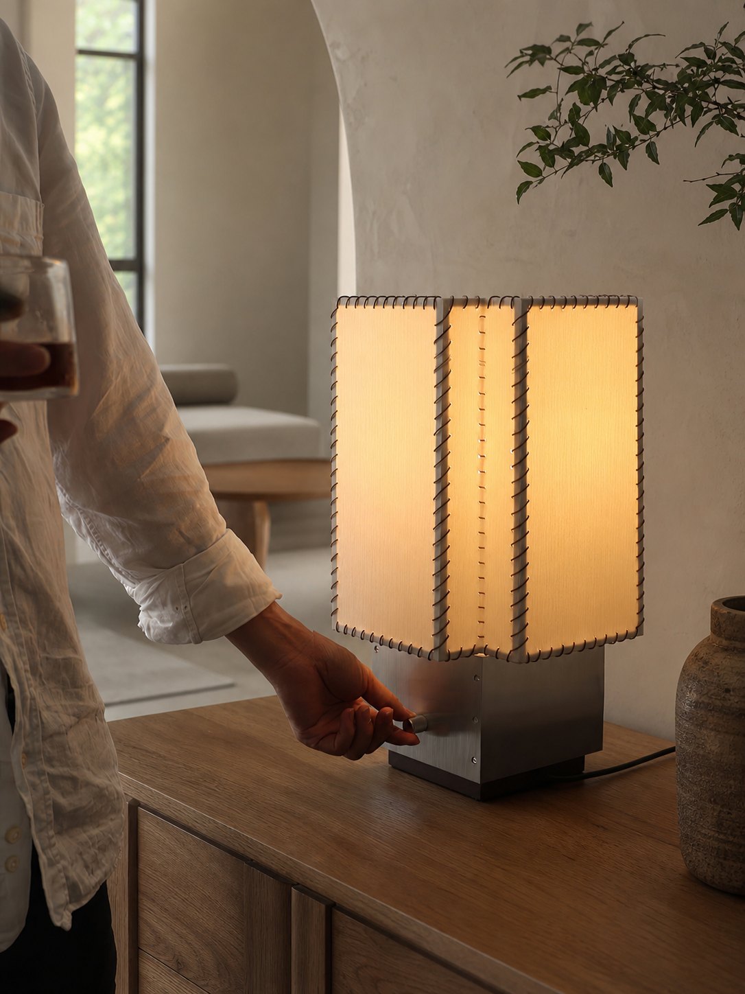 Tanu Stitch Table Lamp