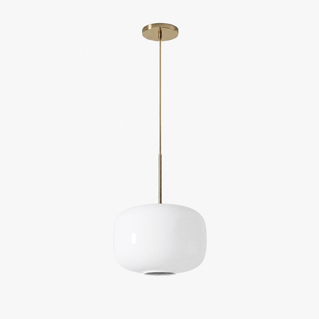 Lumivelle Pebble Pendant Light - Adjustable Glass Shade - Modern Lighting