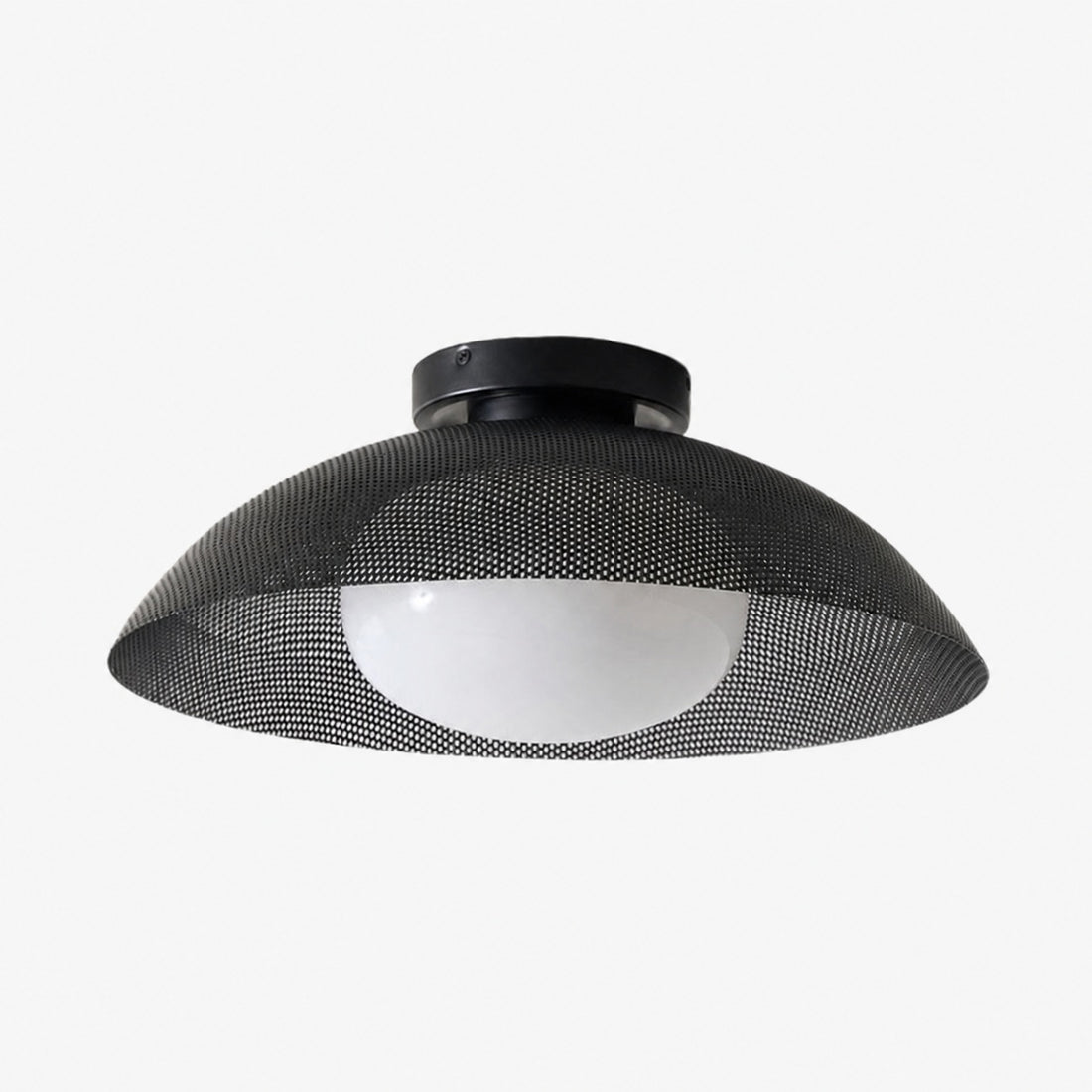 Elorina Flush Mount Glass/Metal Ceiling Light - A Stylish Fixture for Modern Spaces