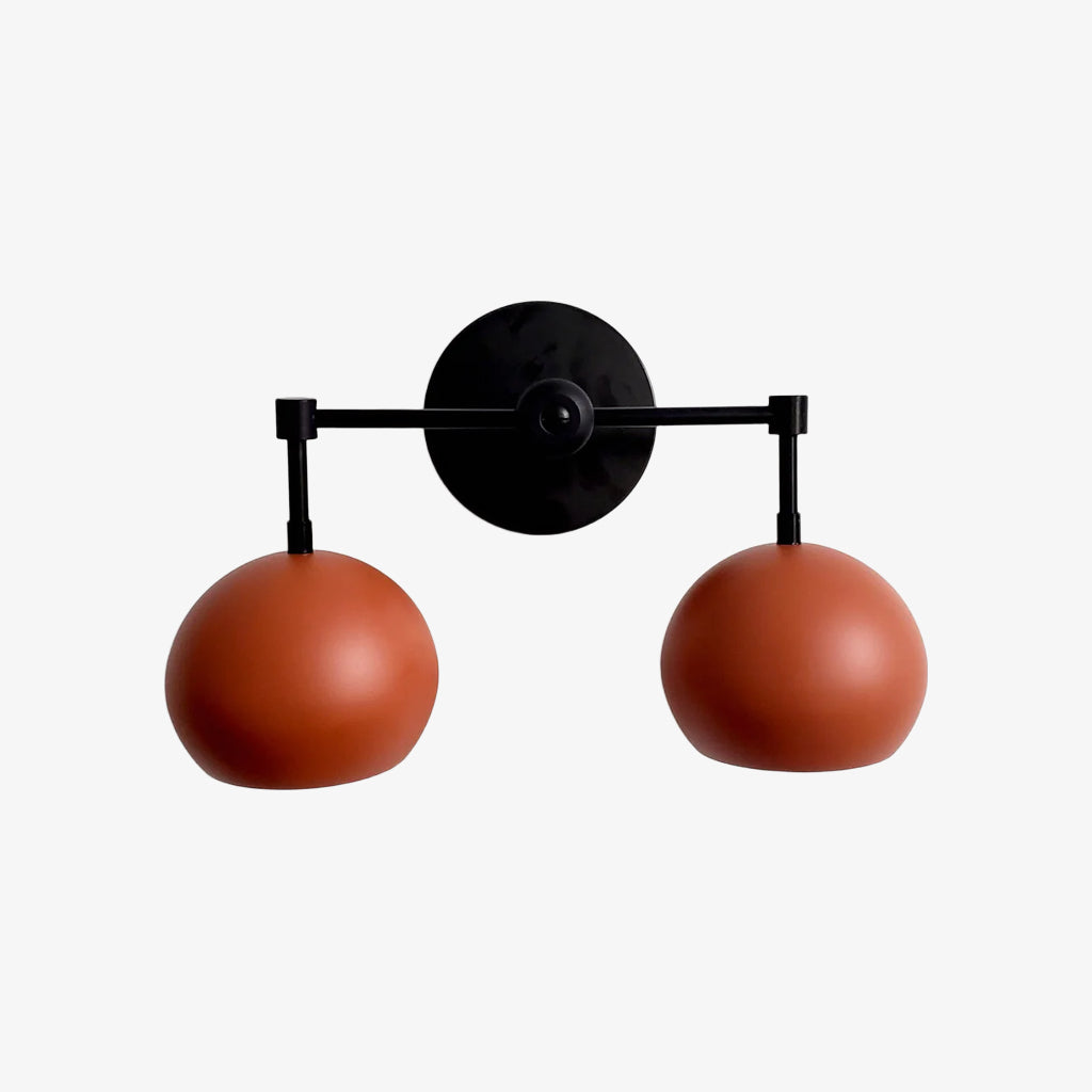 Terra Cotta Sconce - Bubble Pop Vanity Bath Wall Light