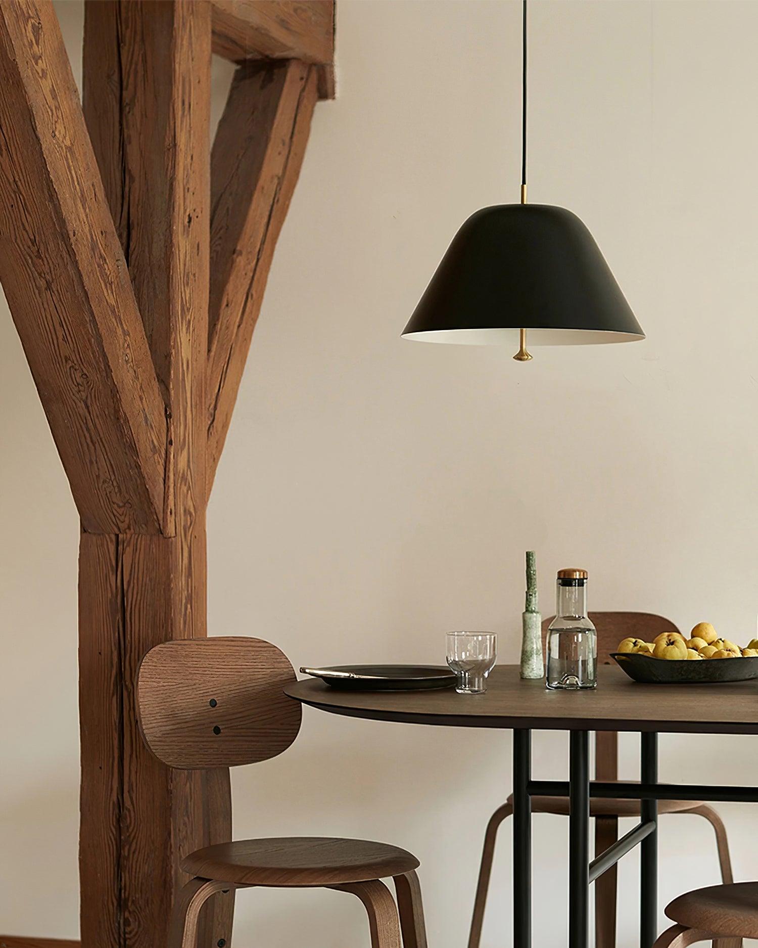 Simple Mushroom - Shaped Smooth Pendant Lighting