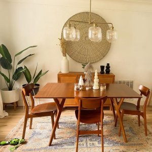 Lumivelle 5-Light Pebble Chandelier - Modern Glass Pendant Lighting