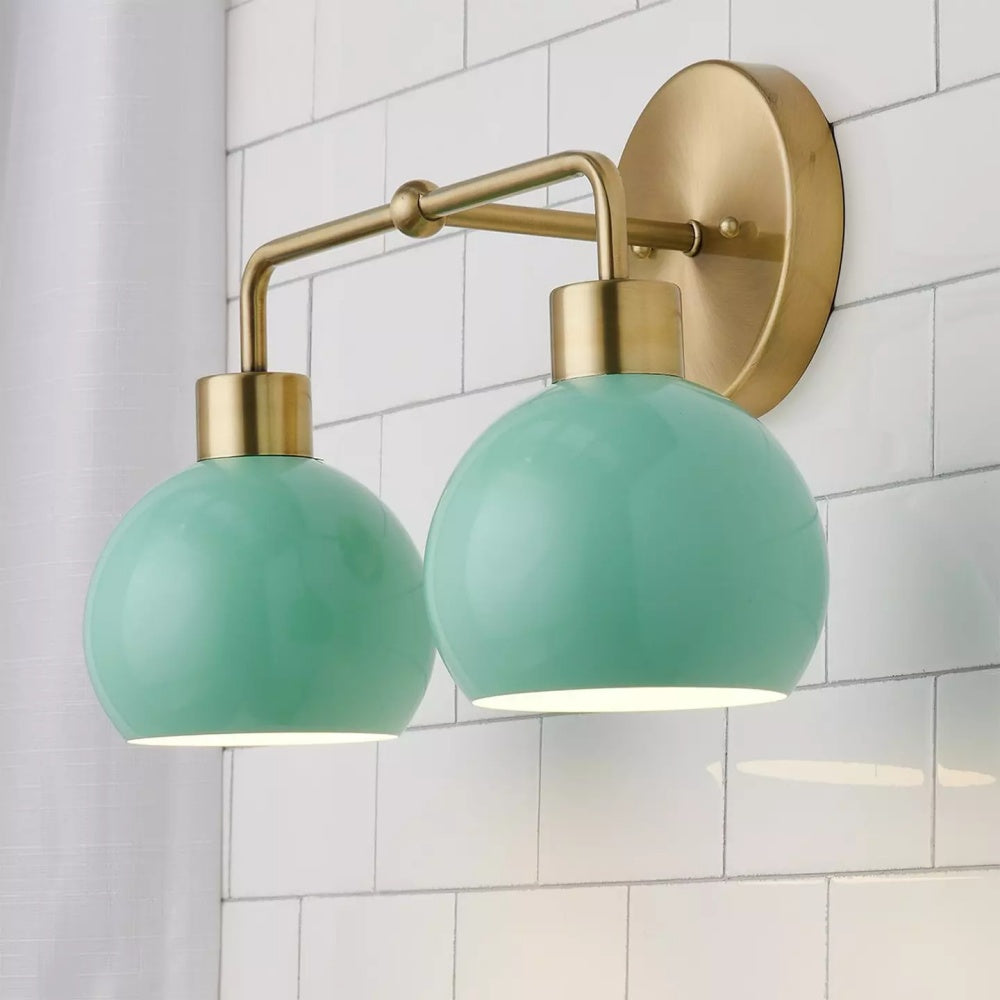 Double Bubble Pop Wall Sconce - Colorful Vanity Wall Light