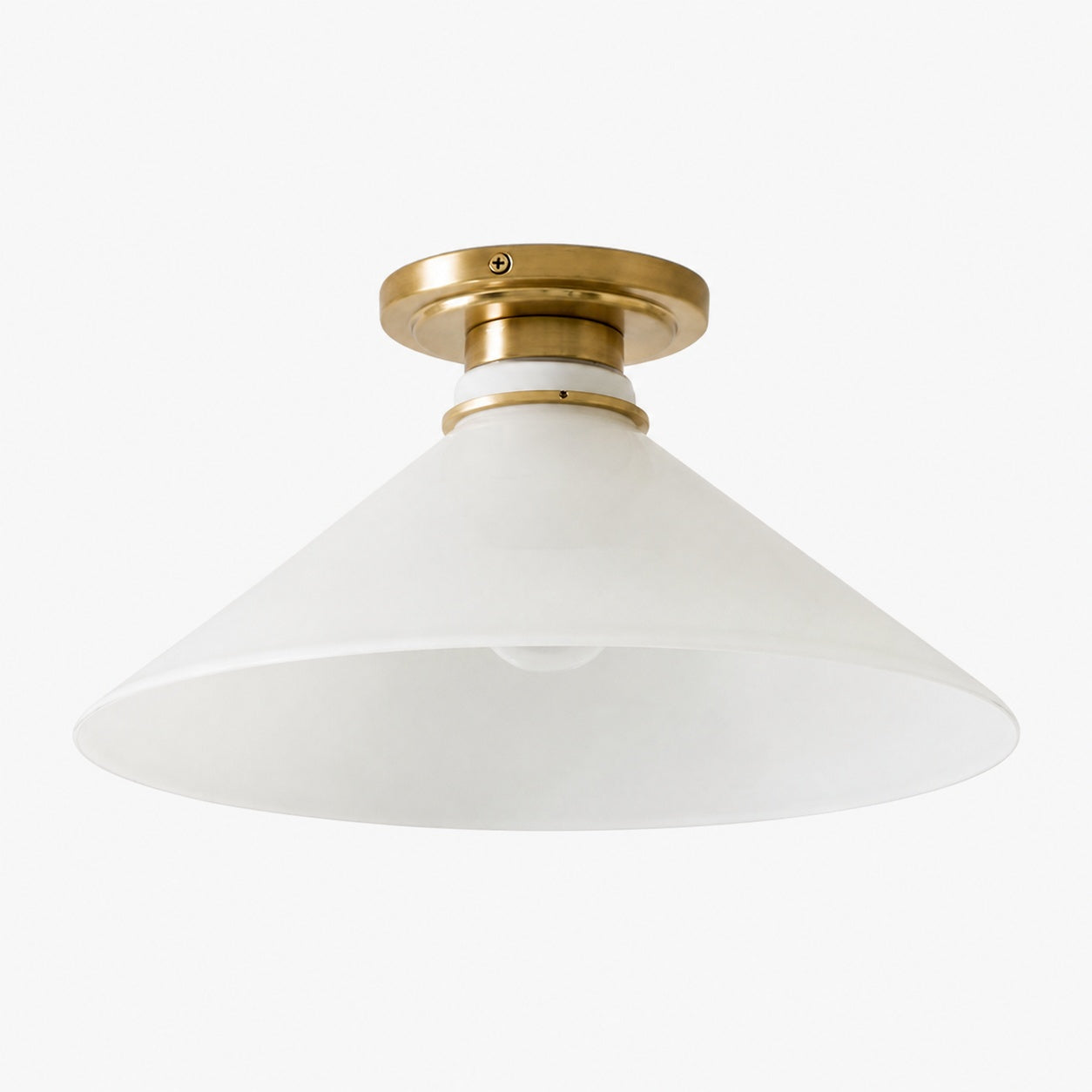 Aurenza Timeless Flush Mount Light - Farmhouse Design with Simple Elegant Charm