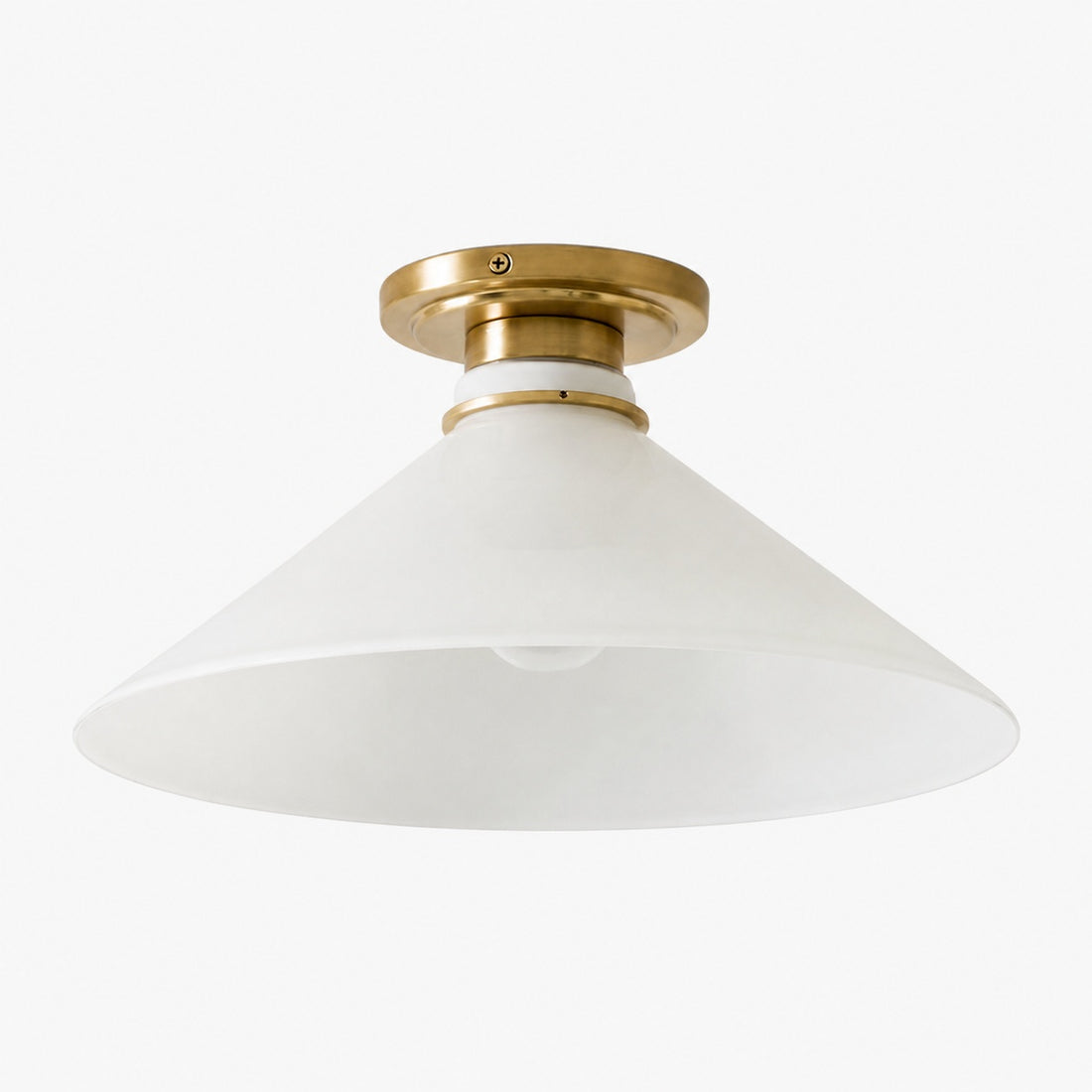 Aurenza Timeless Flush Mount Light - Farmhouse Design with Simple Elegant Charm