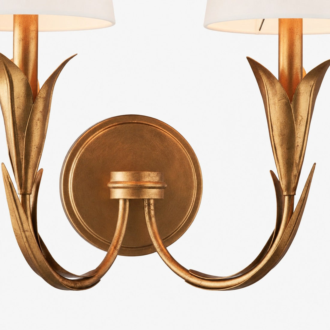 Duova Wall Lamp - Curved Reed-Like Metal Arms Design for Bedroom, Living Room or Bathroom