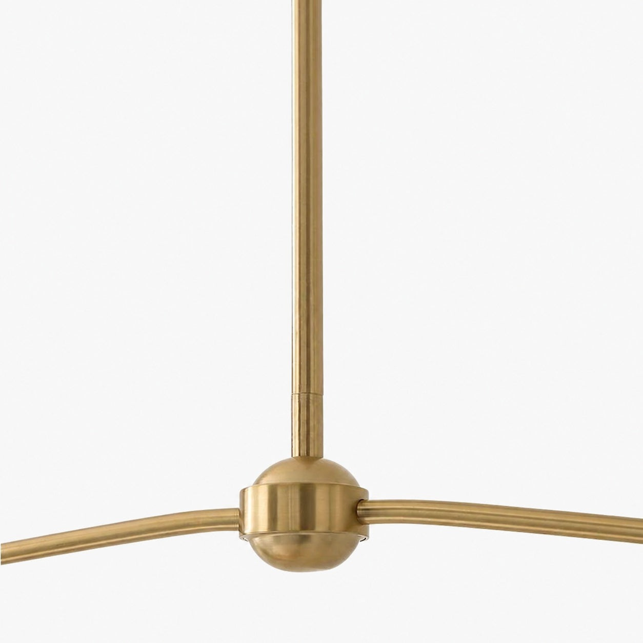 Fibura Metal Modern Linen Shade Linear Chandelier - Clean Lines