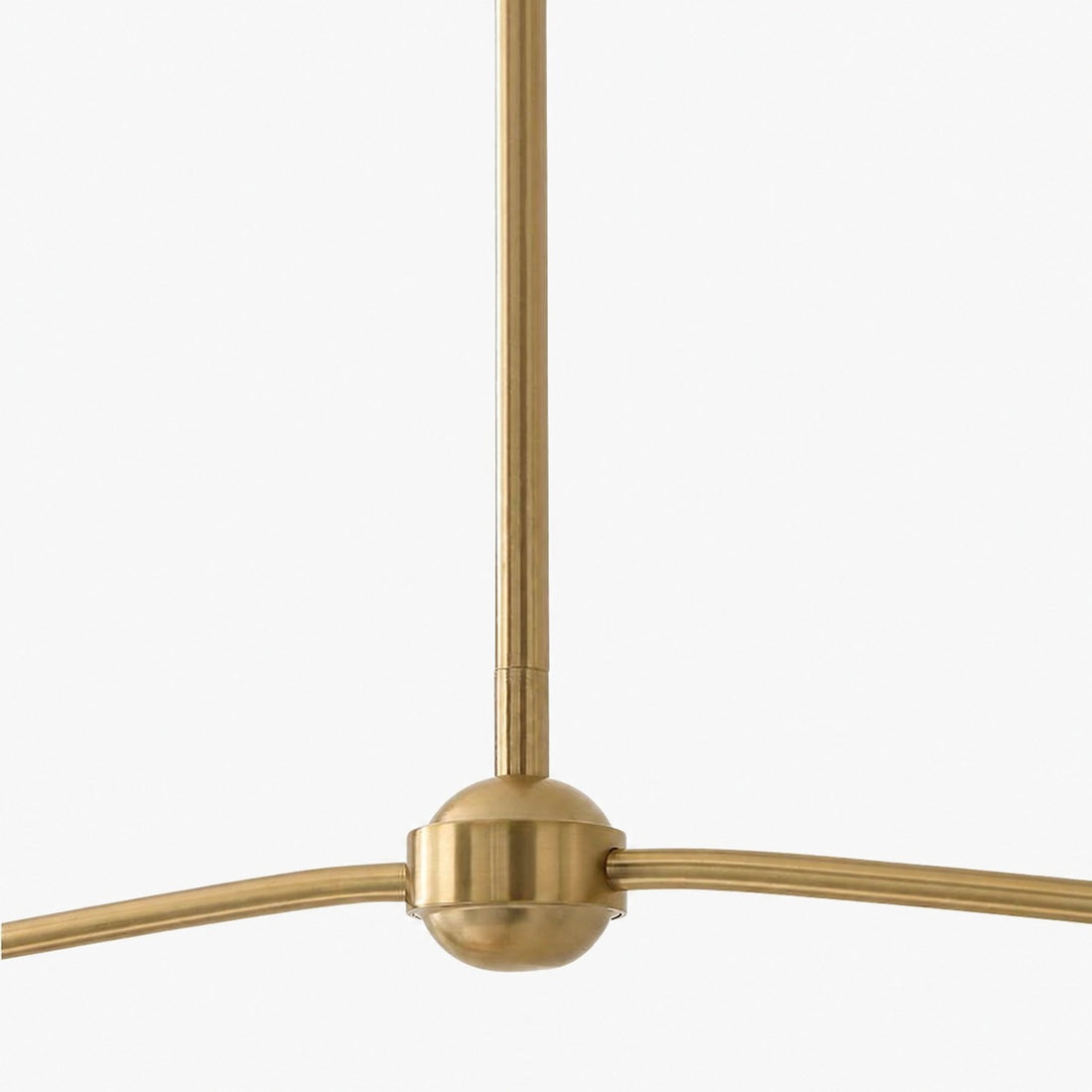 Fibura Metal Modern Linen Shade Linear Chandelier - Clean Lines