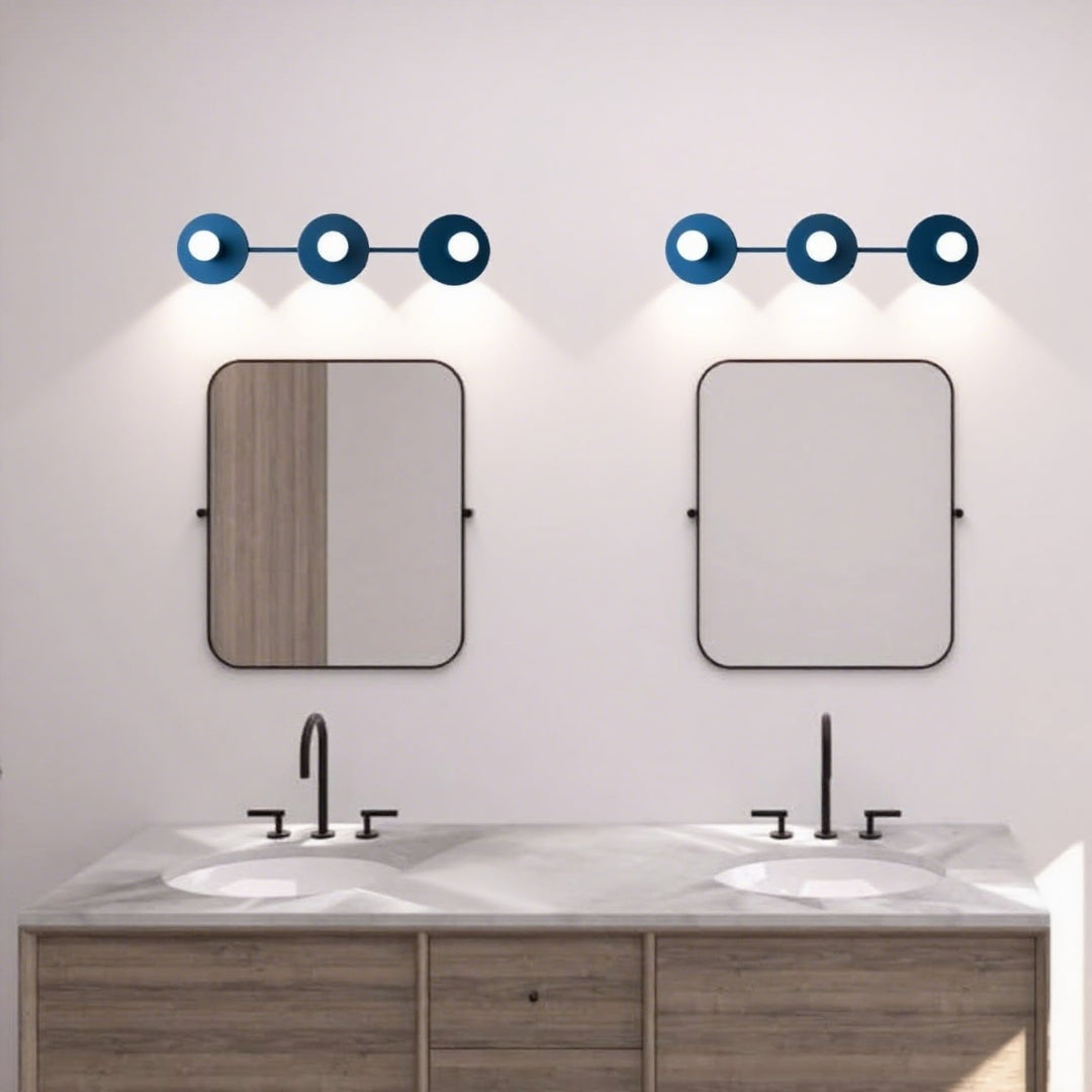Spherical Vanity - Bathroom Lighting - 3 Light Vanity - Light Fixture - Modern Lighting - Model No. 5708