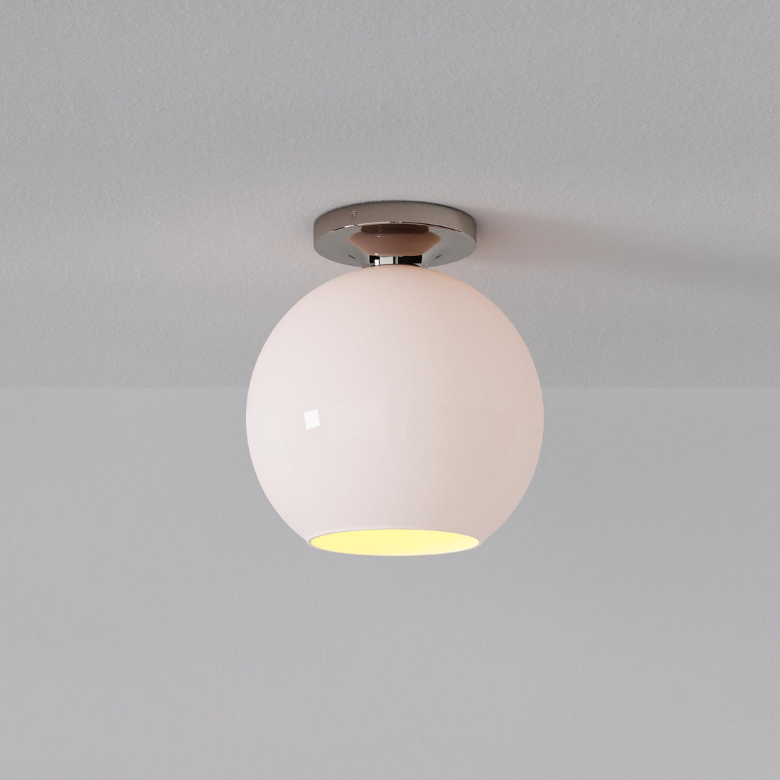 Selvion Modern Globe Pendant Light - Damp-Rated Bathroom Lighting - Luxe Glass Shade