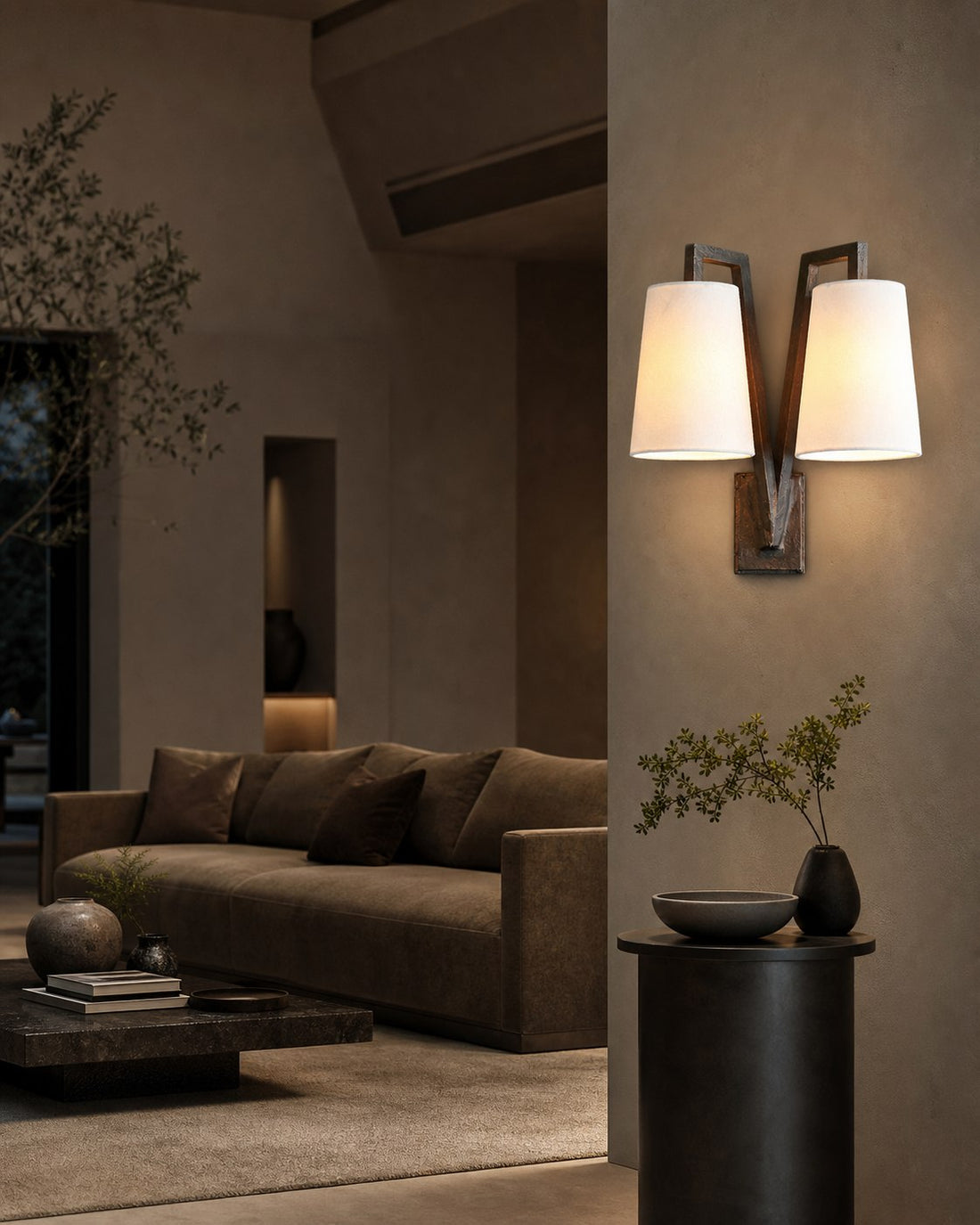 Lena Double Wall Lamp